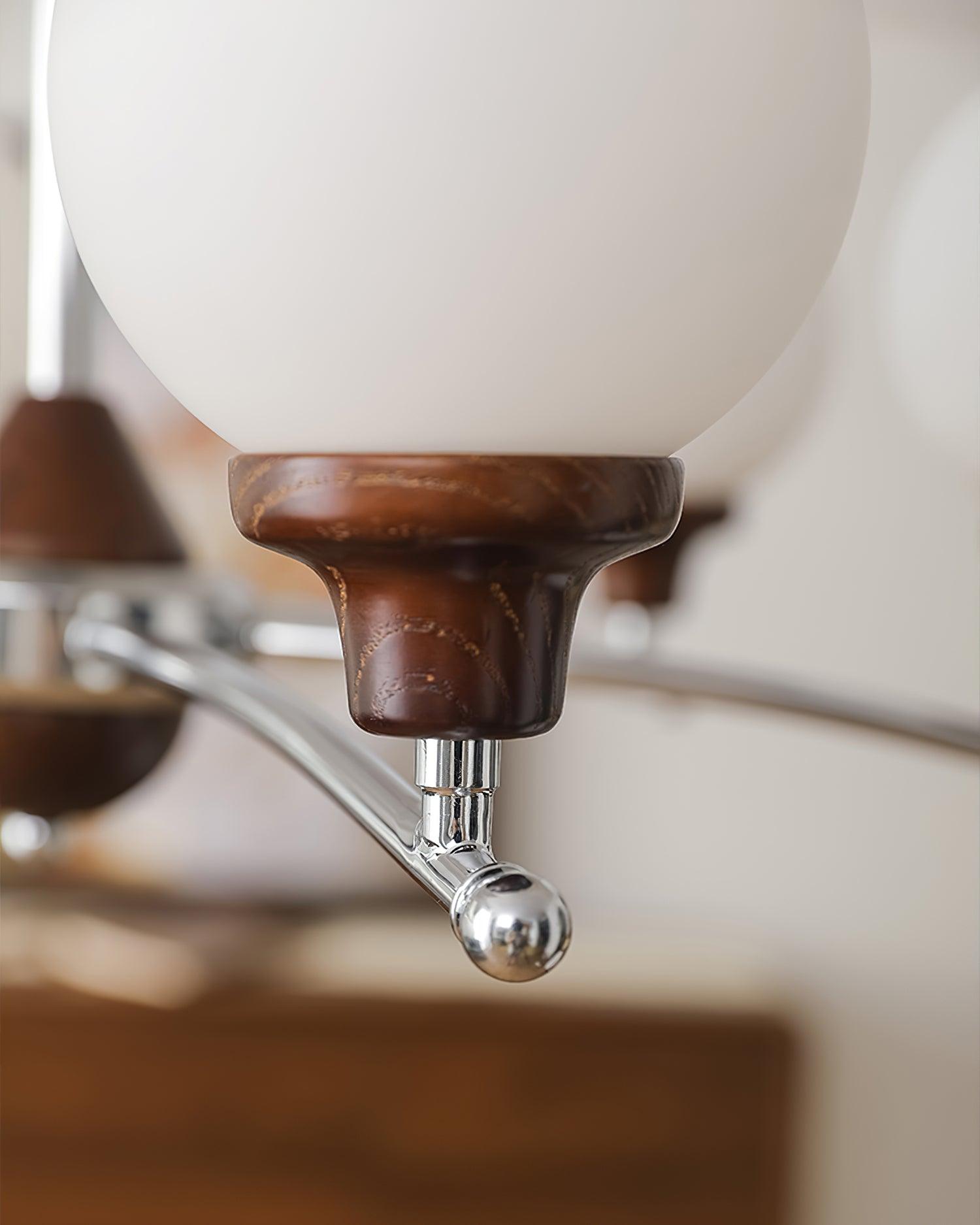 Lustre Sciolari Vintage Bois Verre - Neutralighting