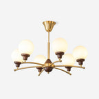 Lustre Sciolari Vintage Bois Verre - Neutralighting