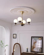 Lustre Sciolari Vintage Bois Verre - Neutralighting