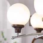Lustre Sciolari Vintage Bois Verre - Neutralighting