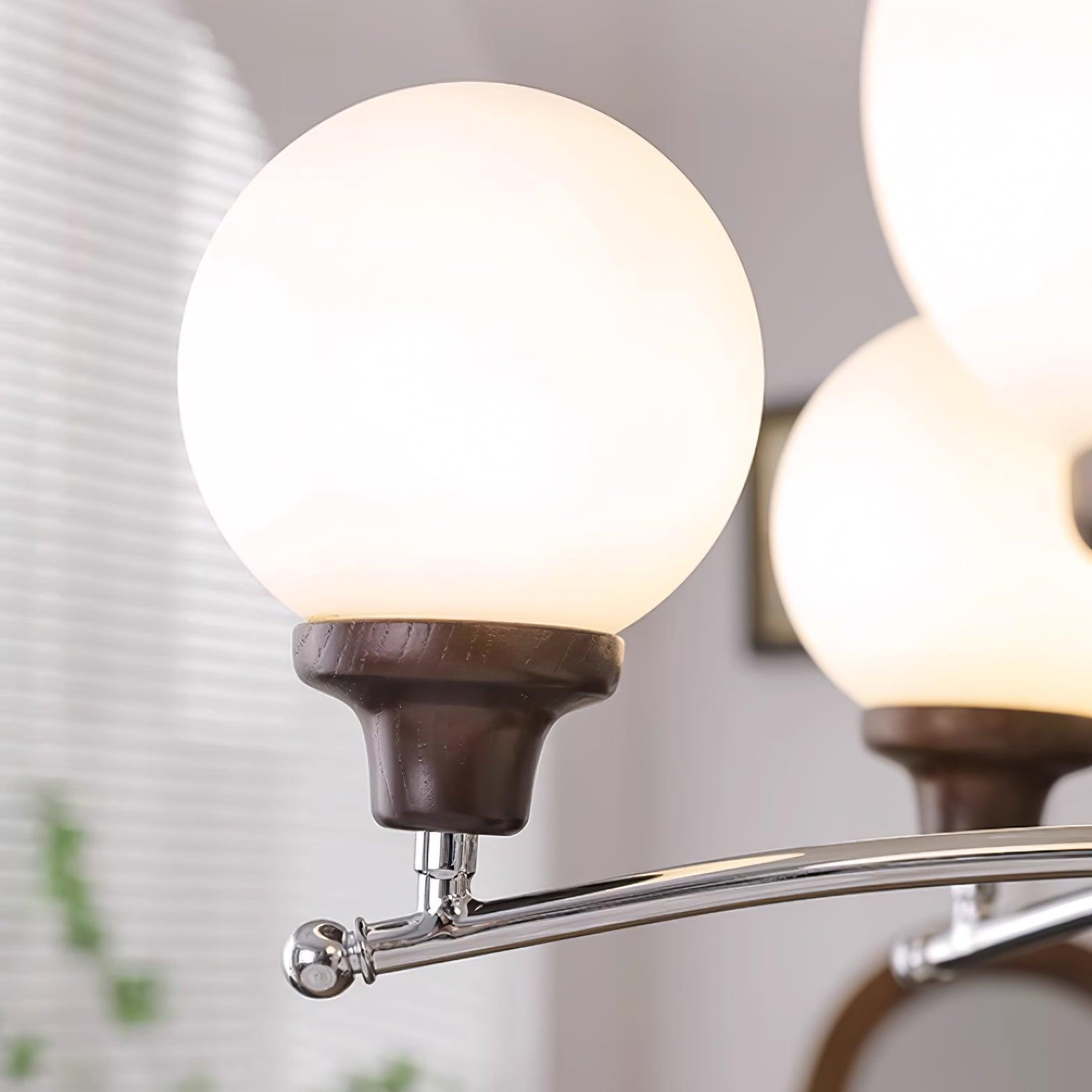 Lustre Sciolari Vintage Bois Verre - Neutralighting