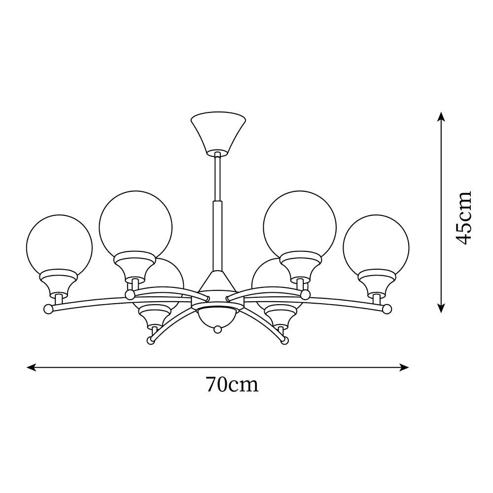 Lustre Sciolari Vintage Bois Verre - Neutralighting