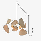 Lustra Lampe Pendante Rattan Swag Industrielle - Neutralighting