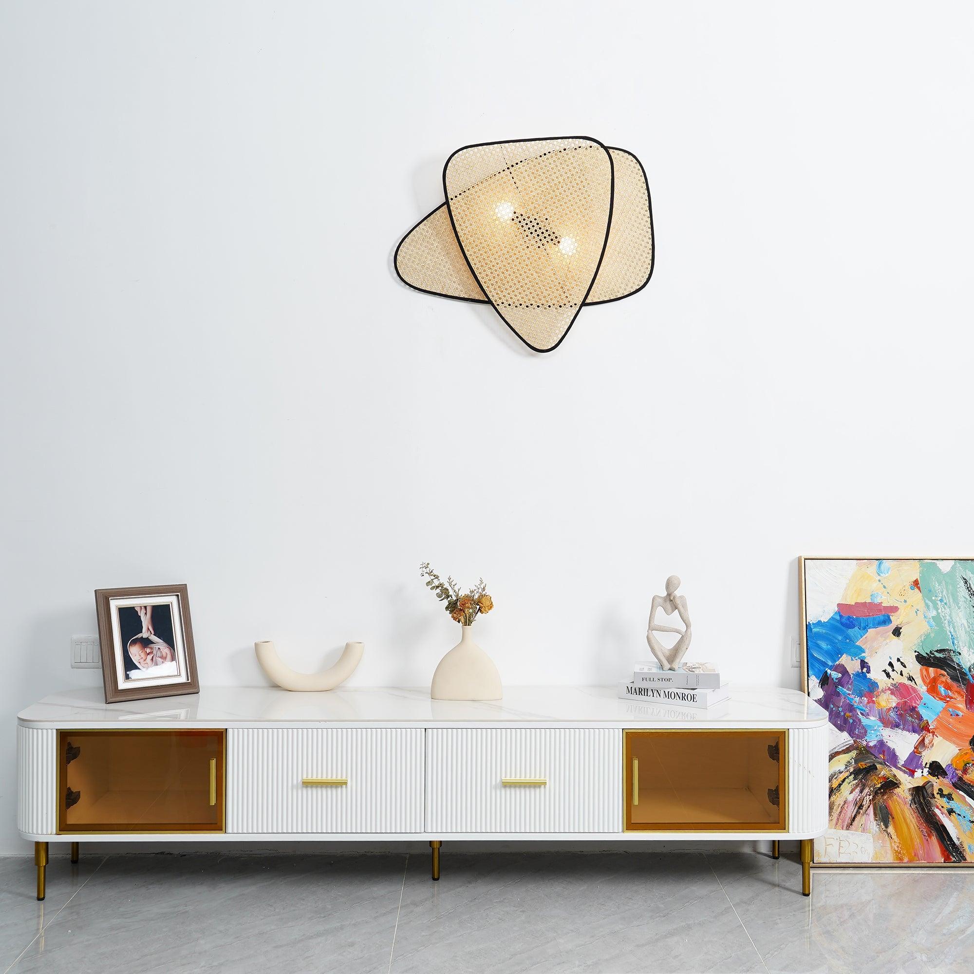 Uvelan Applique Murale Art Naturel Bambou - Neutralighting