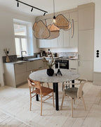Lustra Lampe Pendante Rattan Swag Industrielle - Neutralighting