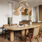 Lustra Lampe Pendante Rattan Swag Industrielle - Neutralighting