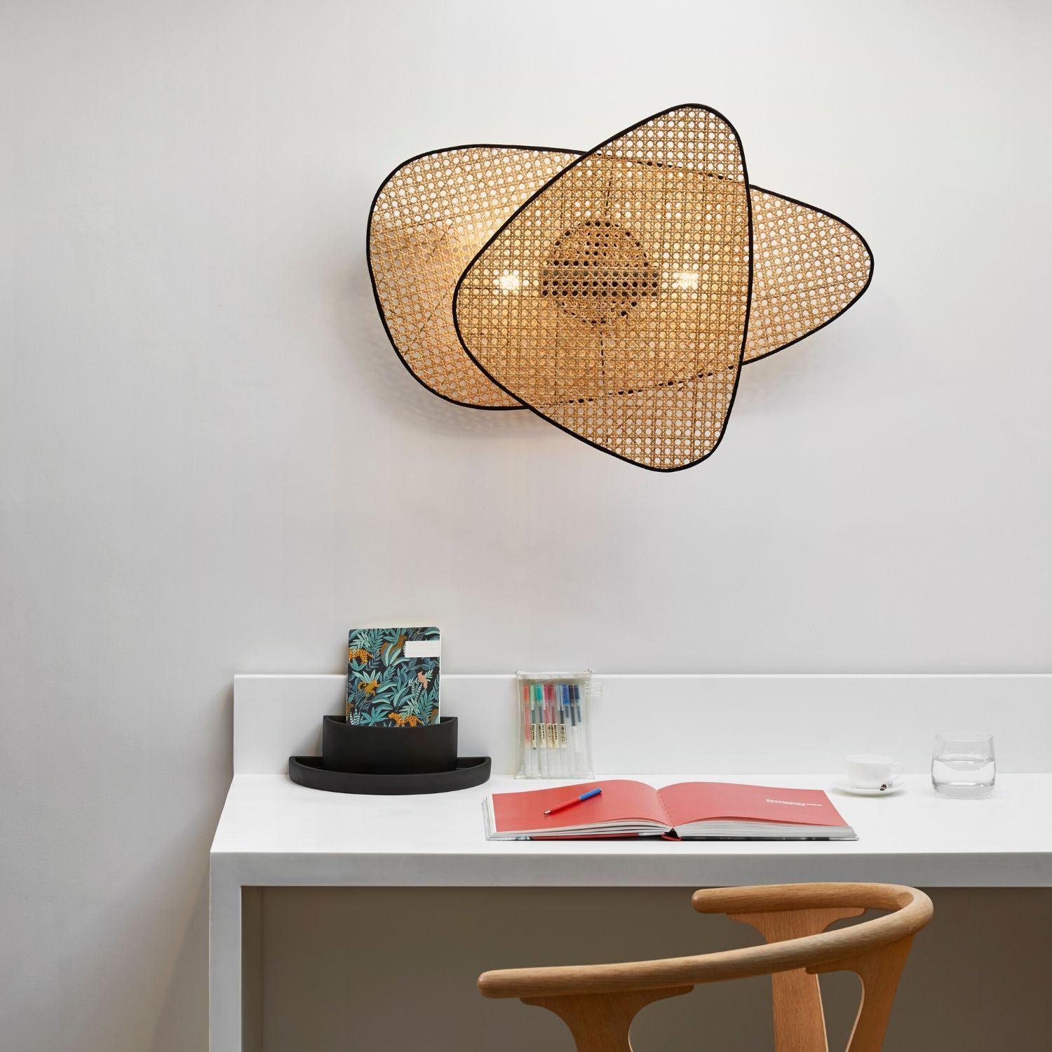 Uvelan Applique Murale Art Naturel Bambou - Neutralighting