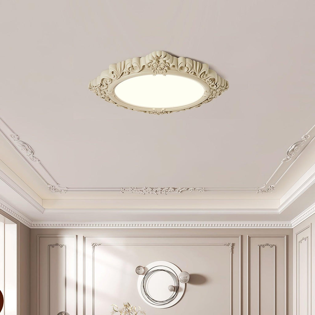 Avraee Lampe Plafonnier en Résine Sculptée - Neutralighting
