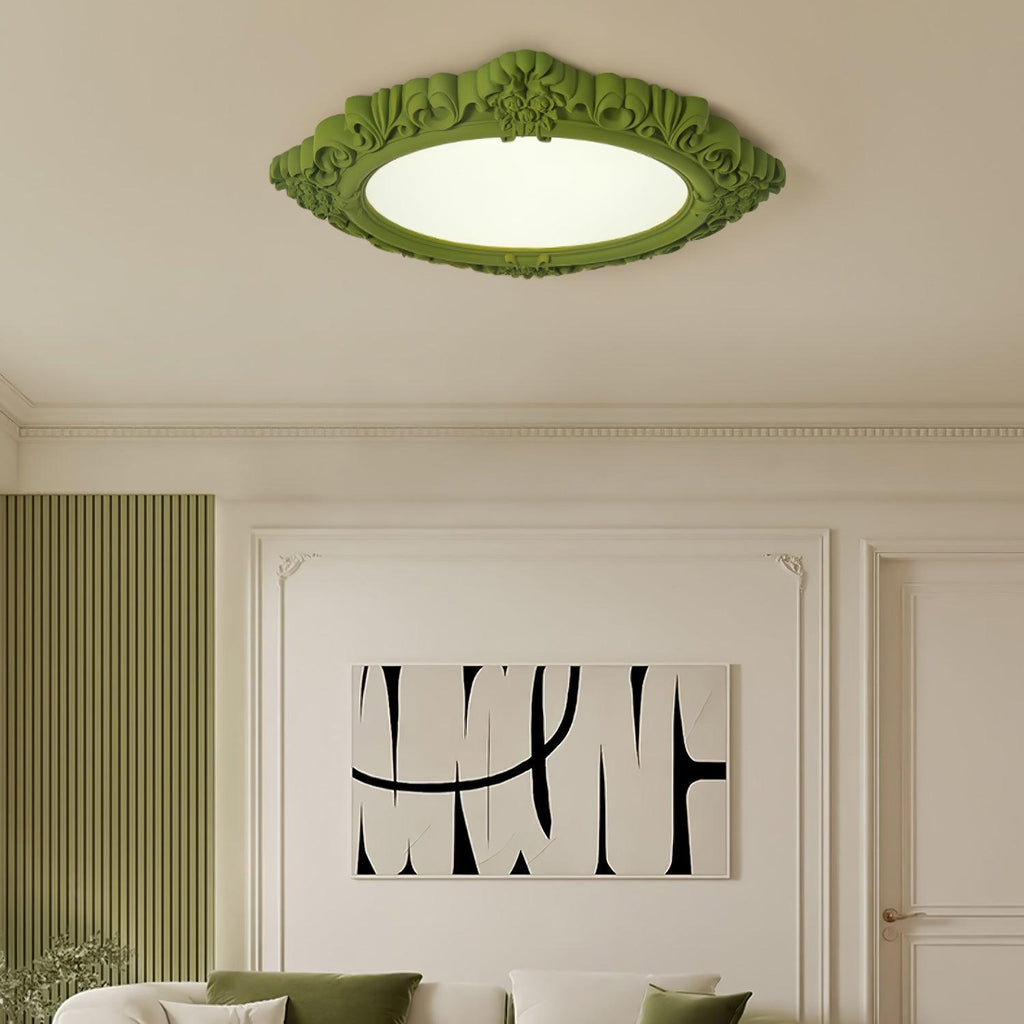 Avraee Lampe Plafonnier en Résine Sculptée - Neutralighting