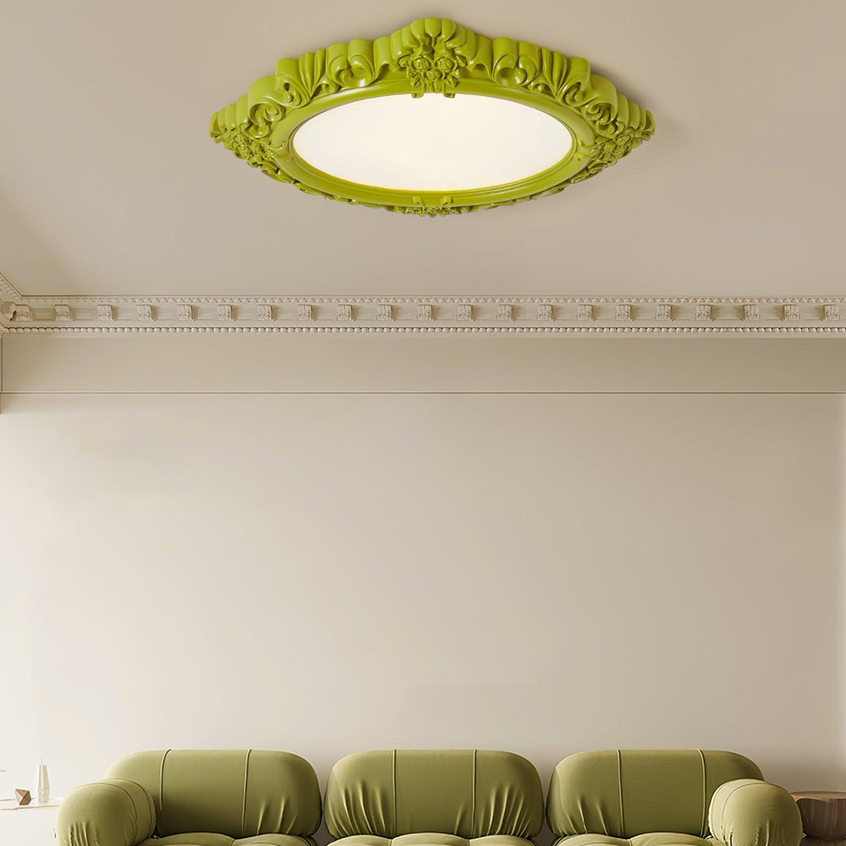 Avraee Lampe Plafonnier en Résine Sculptée - Neutralighting