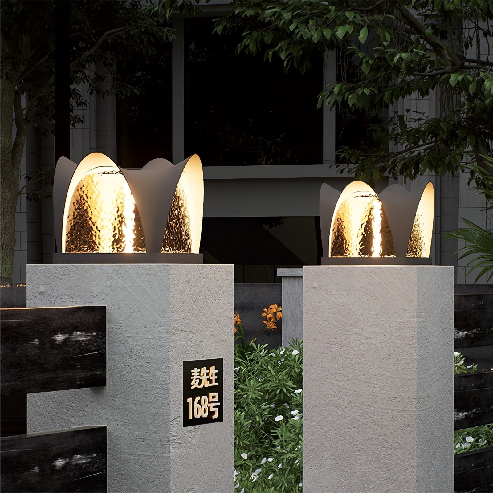 Veyra Lampe Extérieure Moderne en Acrylique - Neutralighting