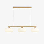 Lustra Suspension Lampe Linéaire à 3 Lumières en Forme de Globe - Neutralighting