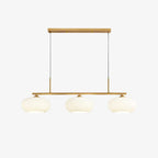 Lustra Suspension Lampe Linéaire à 3 Lumières en Forme de Globe - Neutralighting