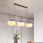 Lustra Suspension Lampe Linéaire à 3 Lumières en Forme de Globe - Neutralighting