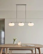 Lustra Suspension Lampe Linéaire à 3 Lumières en Forme de Globe - Neutralighting