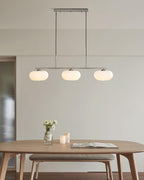 Lustra Suspension Lampe Linéaire à 3 Lumières en Forme de Globe - Neutralighting