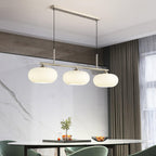 Lustra Suspension Lampe Linéaire à 3 Lumières en Forme de Globe - Neutralighting