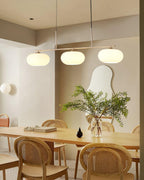 Lustra Suspension Lampe Linéaire à 3 Lumières en Forme de Globe - Neutralighting