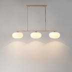 Lustra Suspension Lampe Linéaire à 3 Lumières en Forme de Globe - Neutralighting
