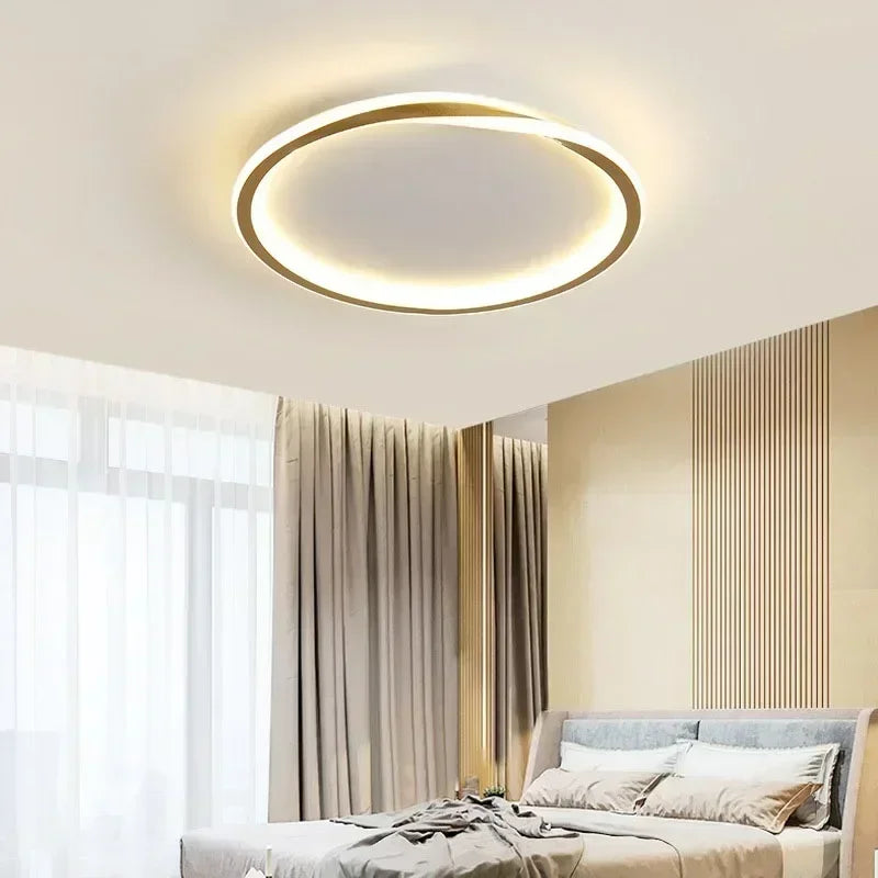 Plafonnier moderne à leds pour décoration intérieure élégante Eugène Silhouette - Présence Moderne & Harmonie Intérieure
