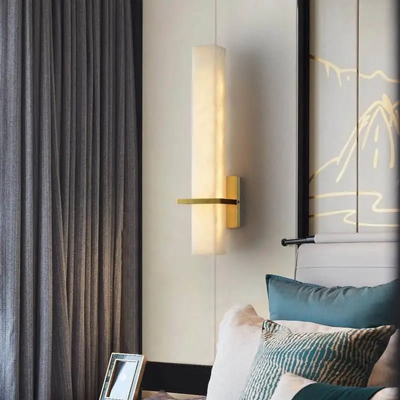 Applique murale — En cuivre léger lampe LED design moderne pour intérieur