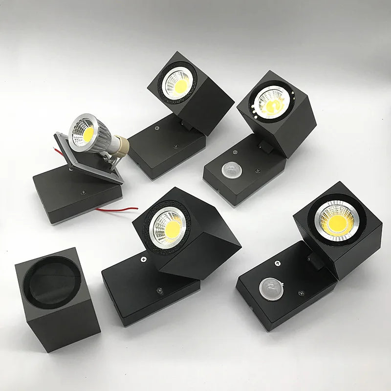 Applique murale — LED pliable étanche pour extérieur décoratif