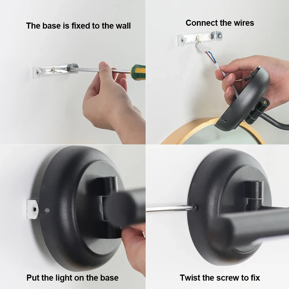 Applique murale — Moderne à LED pour miroir intérieur