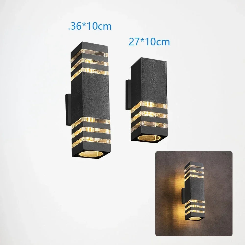 Applique murale — LED imperméable avec capteur pour intérieur et extérieur
