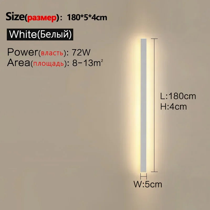 Applique murale — Extérieure à LED étanche pour éclairage décoratif