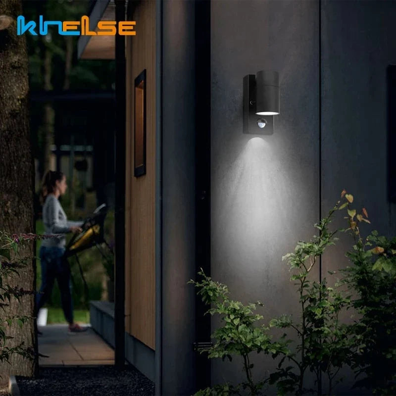 Applique murale — LED étanche avec capteur de mouvement pour extérieur
