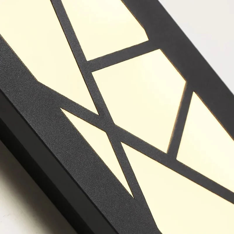 Applique murale led style chinois lumière chaude pour intérieur élégant Vianney Murmure en Métal - Simplicité & Caractère au Quotidien