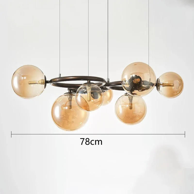 Plafonnier — De décoration nordique pour salle à manger lustre lampes suspendues lampes suspendues pour plafonnier éclairage intérieur