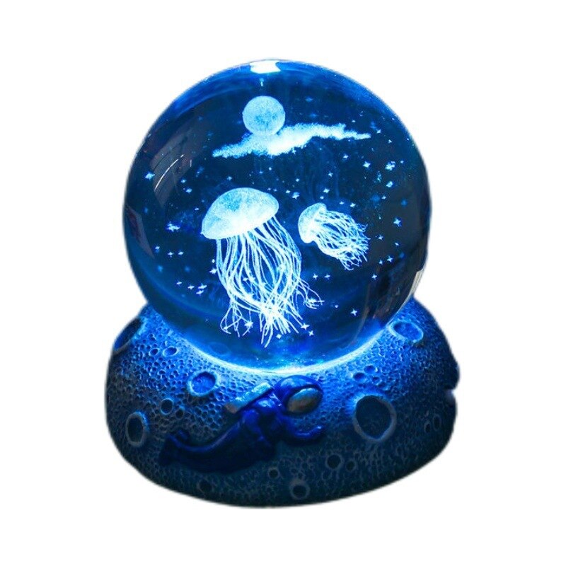 Lampe avec Méduse Ysée Rondeau - Une Note Singulière dans le Décor