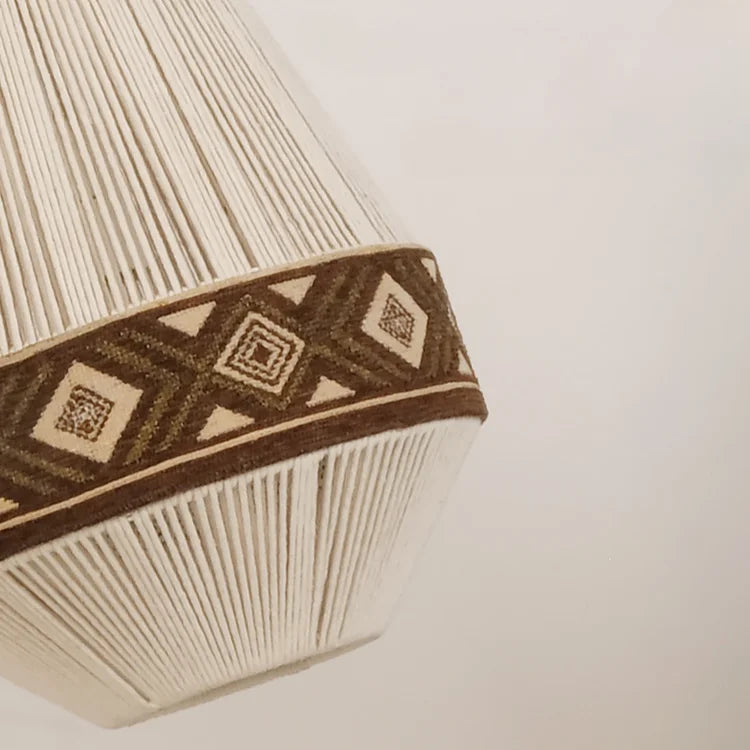 Lustre Bohème Jules Sillage en Corde