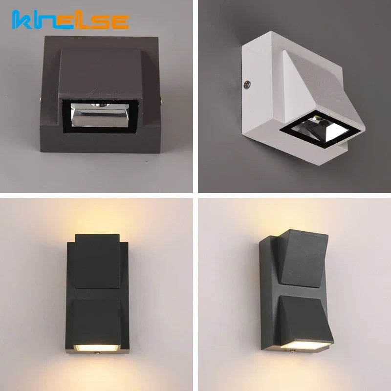 Applique murale — LED extérieure moderne étanche pour jardin et balcon
