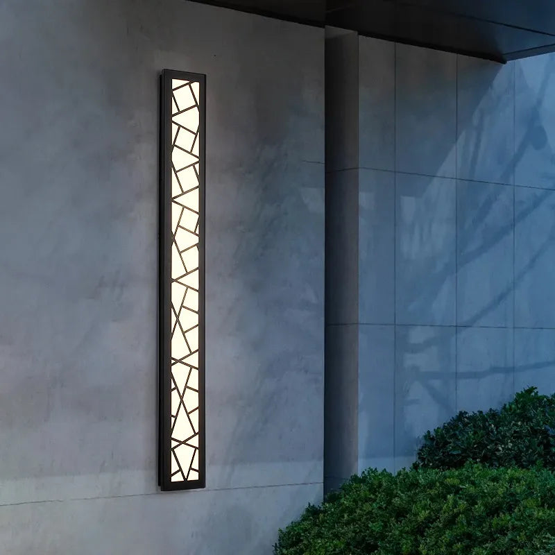 Applique murale — Extérieure étanche en aluminium pour jardin et porche