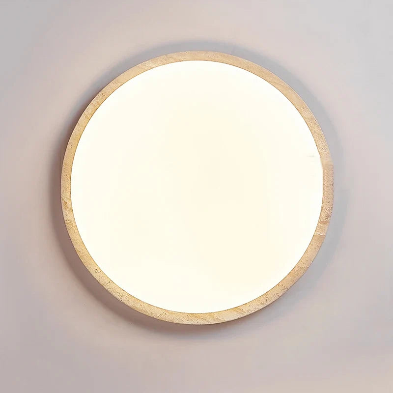 Plafonnier — LED style travertin modern décor salon couloir restaurant