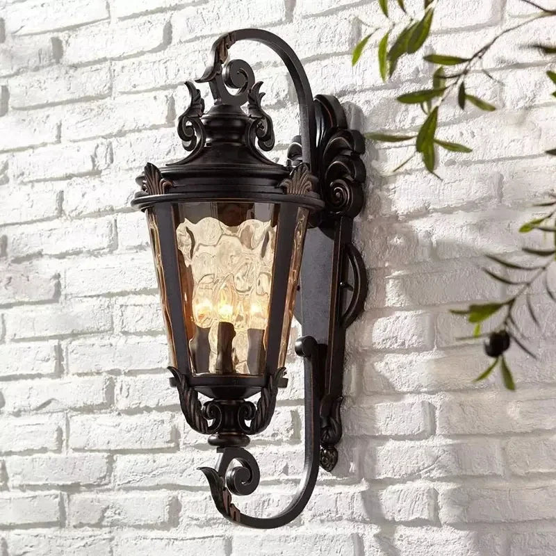 Applique murale — LED extérieure étanche style européen américain