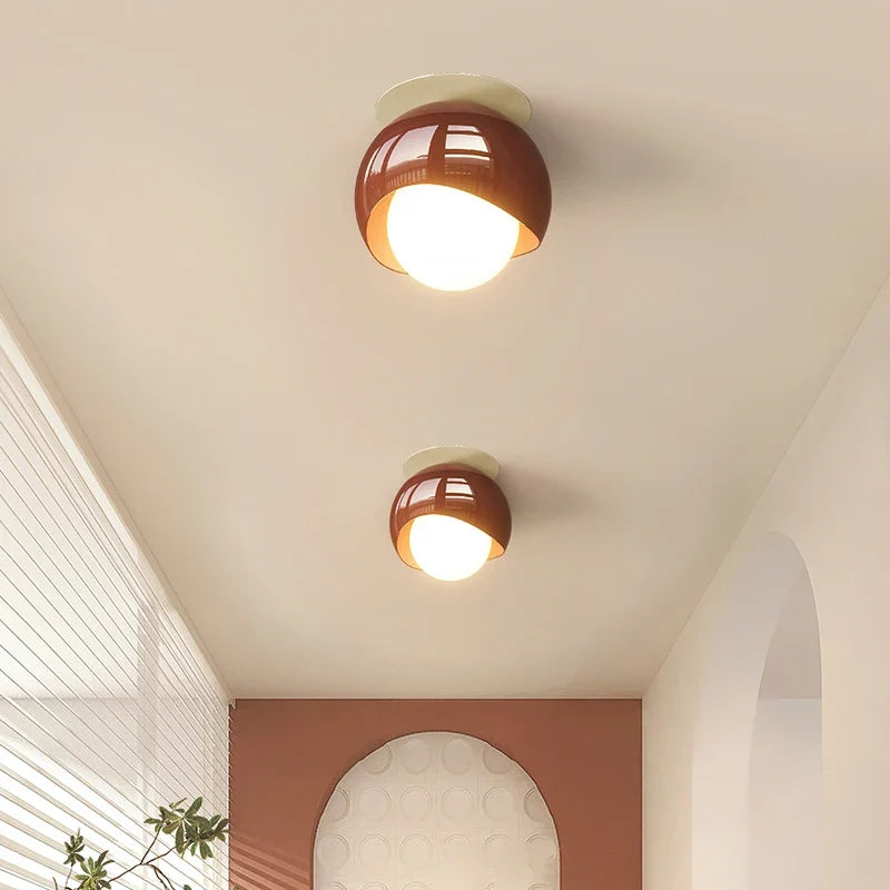 Plafonnier led style français créatif et personnalisé Marcel Étude en Aluminium - Une Présence Décorative Affirmée