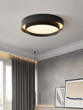 Plafonnier rond moderne led design pour divers espaces Olympe Clairval - Courbes Douces & Décor Équilibré
