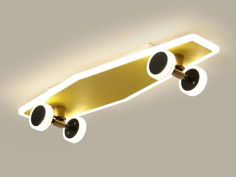 Plafonnier créatif nordique skateboard pour chambre d'enfant moderne Lisandre Essor - Esprit Épuré & Harmonie Intérieure