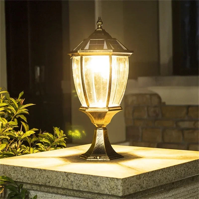 Applique murale — Solaire extérieure LED étanche pour jardin et cour