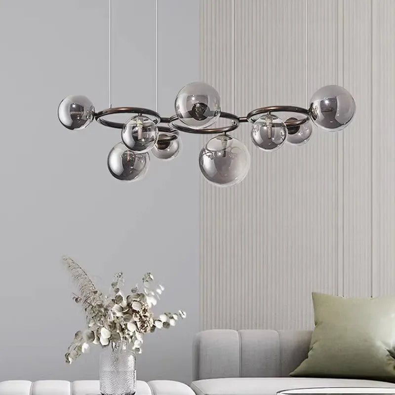 Plafonnier — De décoration nordique pour salle à manger lustre lampes suspendues lampes suspendues pour plafonnier éclairage intérieur