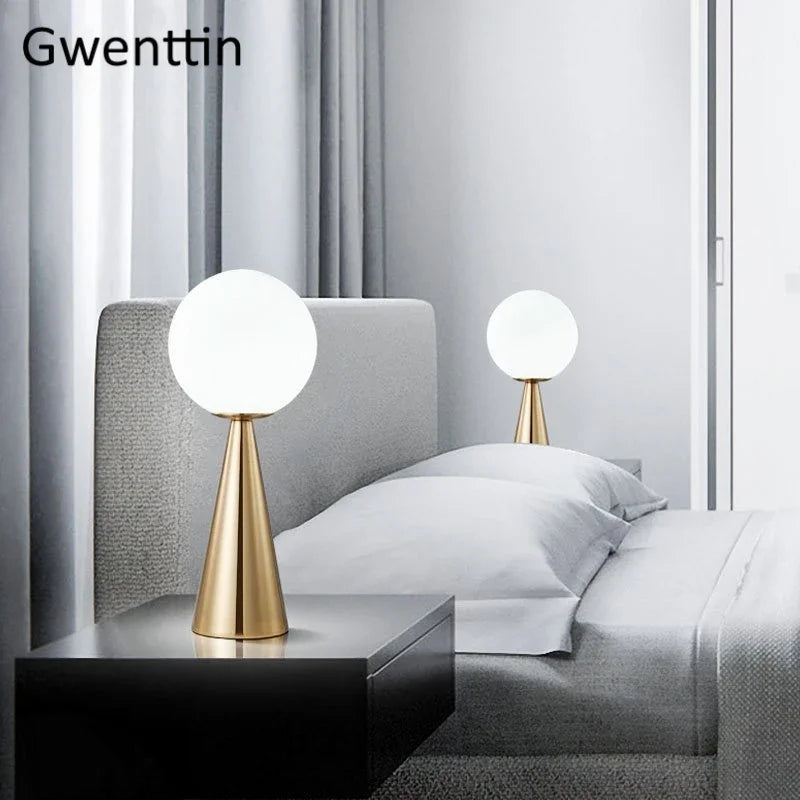 Lampe à poser — De table en verre pour une décoration moderne et tendance
