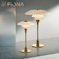lampe de table led design nordique rétro style danois élégant