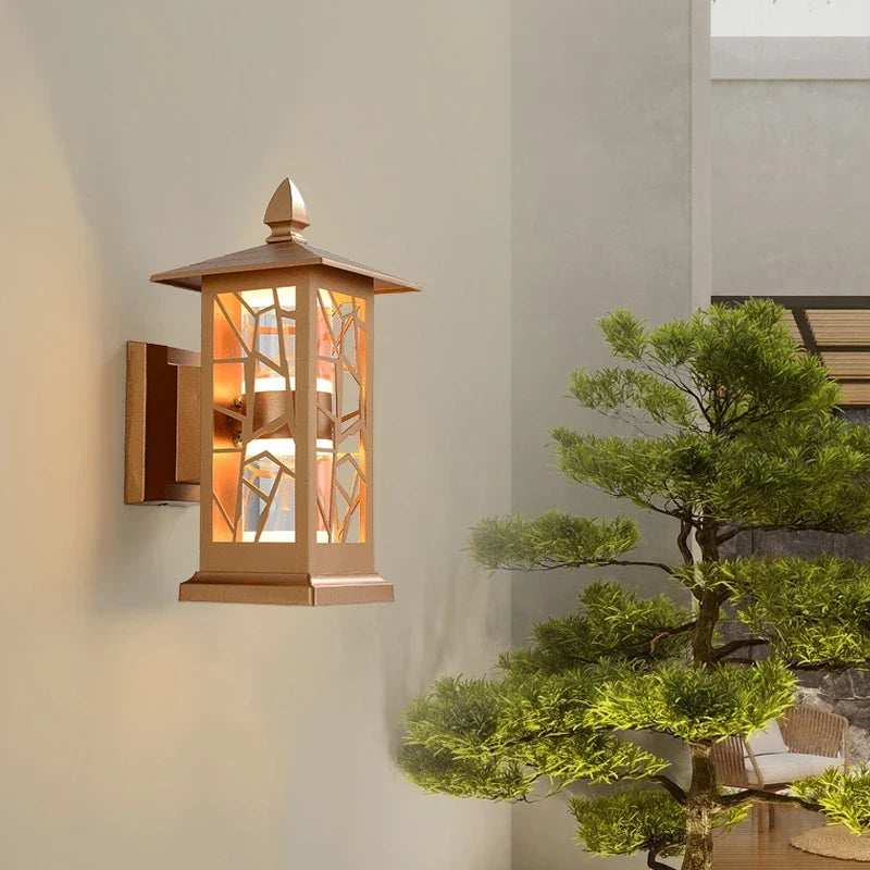 Applique murale — Extérieures étanches minimalistes pour jardin