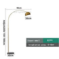 Lampadaire arc en métal LED décoration galvanoplastie – Séliane Épure