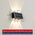 Applique murale — Solaire LED moderne étanche pour extérieur jardin cour rue
