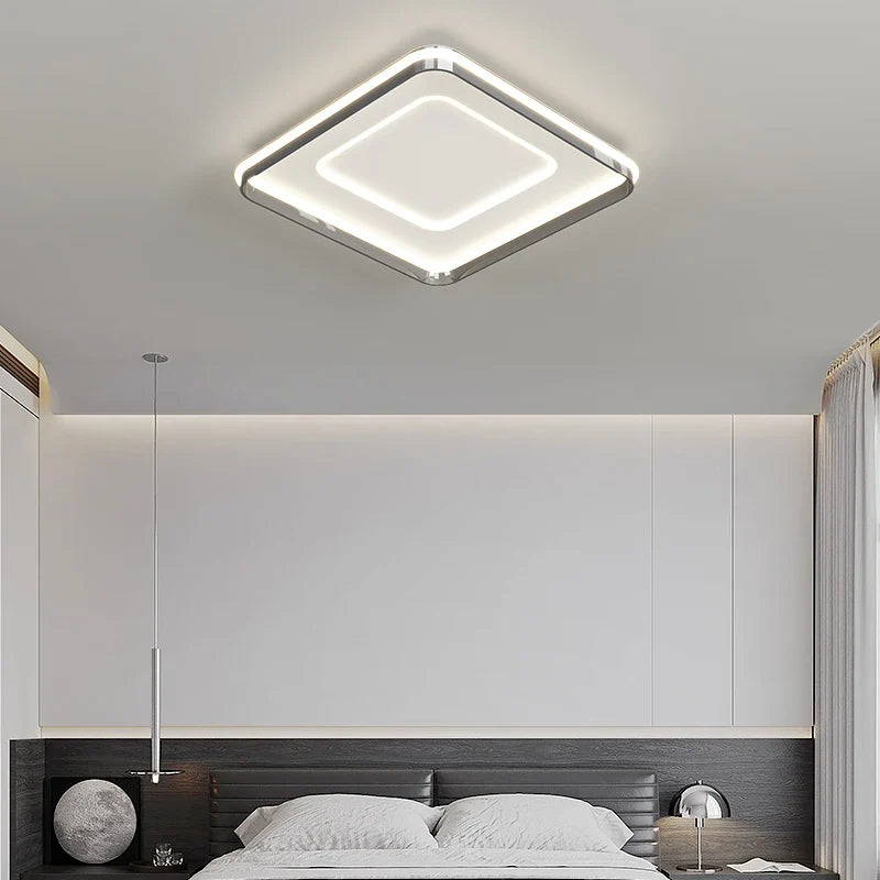 Plafonnier moderne à leds nordique créatif luminaires intérieur Thaïs Élan - Lignes Épurées & Atmosphère Sereine