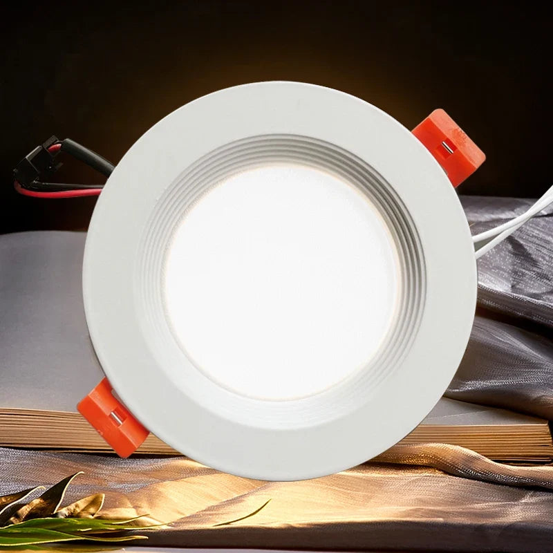 Spot led encastré trois températures de couleur éclairage polyvalent Éliane Épurelle en Aluminium - Une Présence Décorative Affirmée